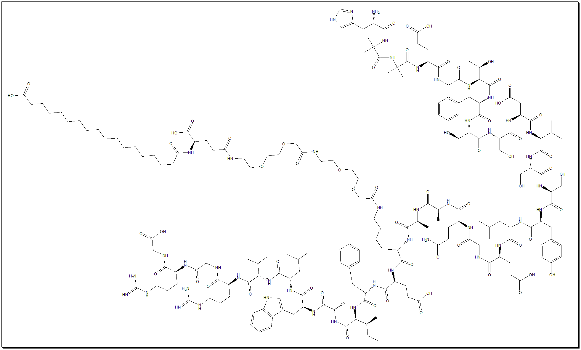 semaglutide molecular formula KYN-25-SEMAGLUTIDE